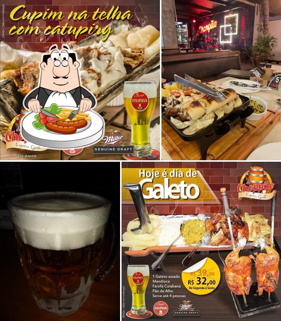 Mousse de chocolate em Choppao Espetos Grill