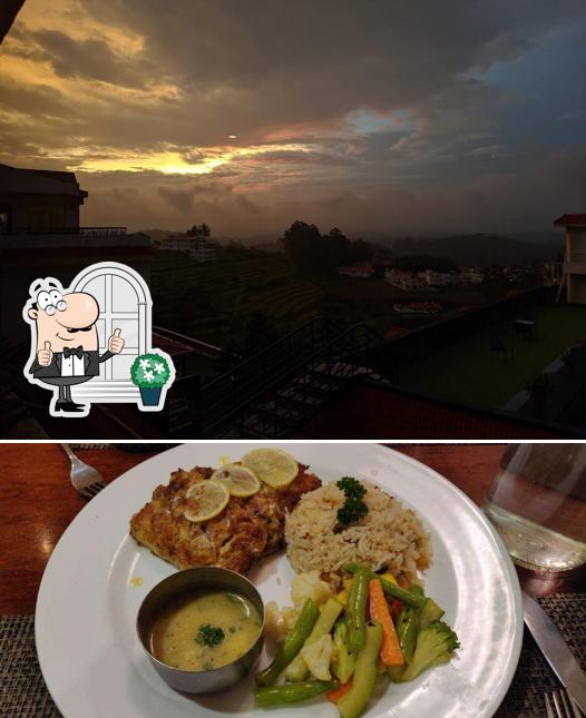 The exterior of Café Blu