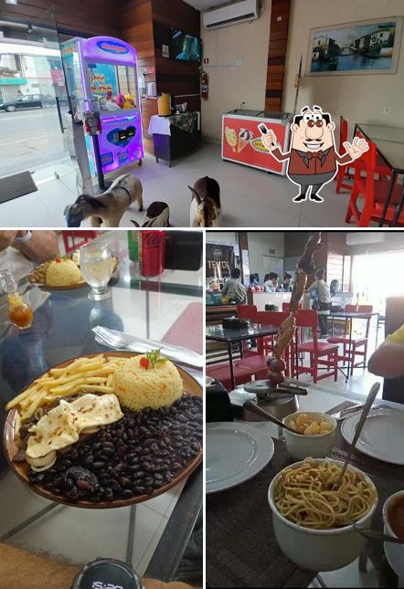 Esta é a imagem apresentando comida e exterior no Sabor Nordestino Restaurante e Pizzaria - Graciliano Ramos