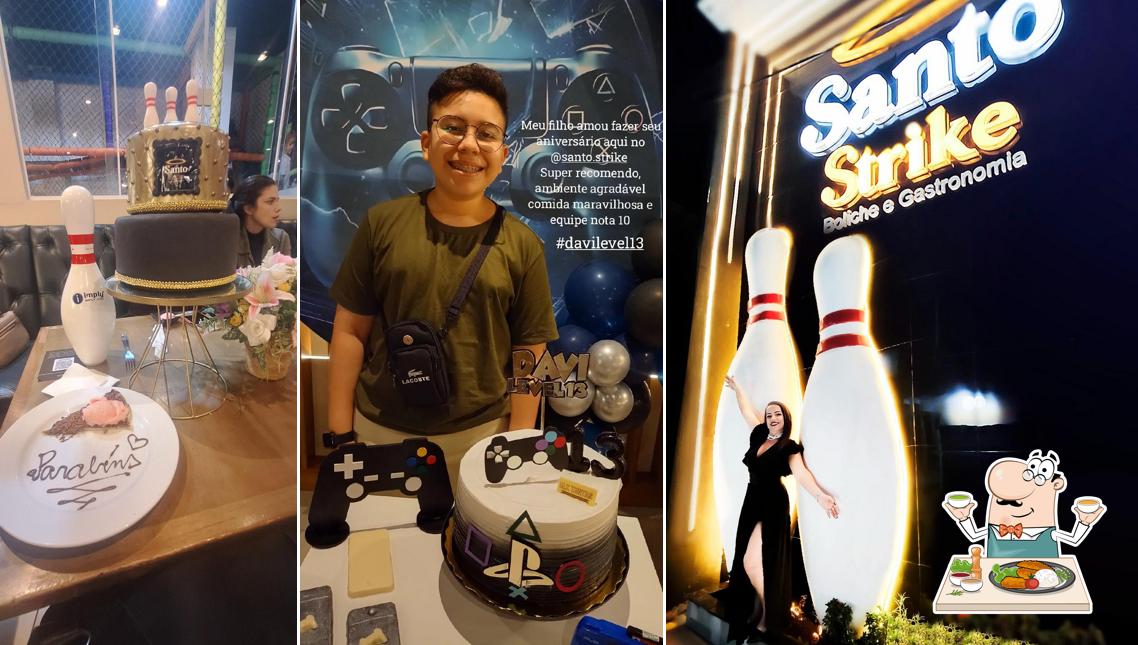 Platos en Santo Strike