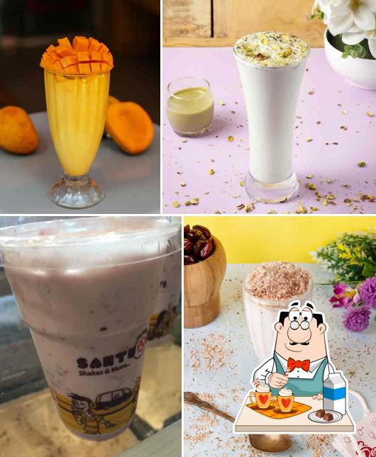 Santushti Shakes & More (old & original) provides a selection of beverages