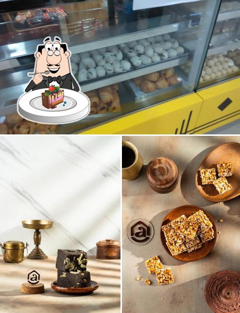 Chocolate cake at Aswins Sweets & Snacks