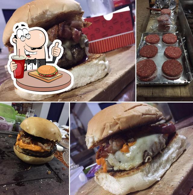 Experimente um hambúrguer no Vikings Burger