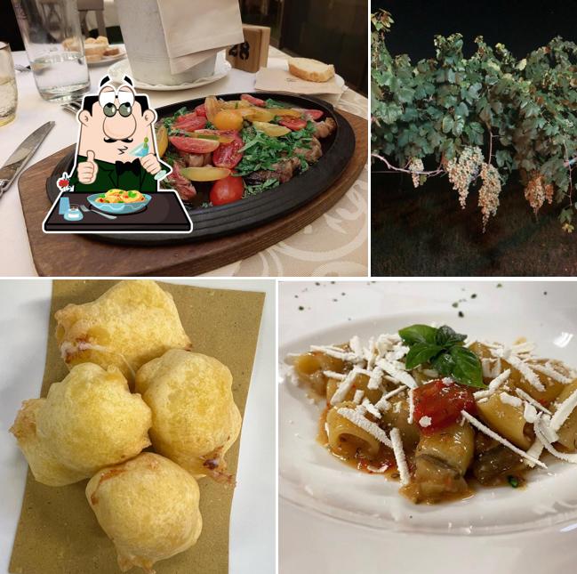 Cibo al Ristorante Podere Marcantò