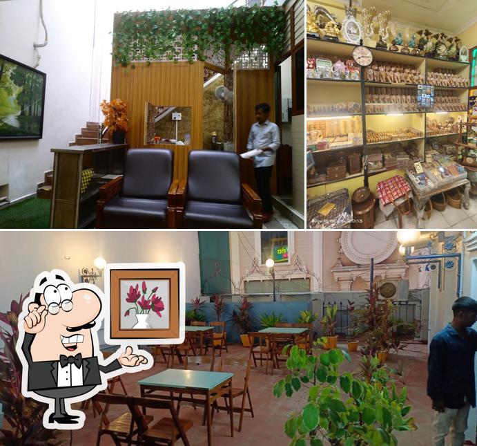 The interior of Aristo Hotel