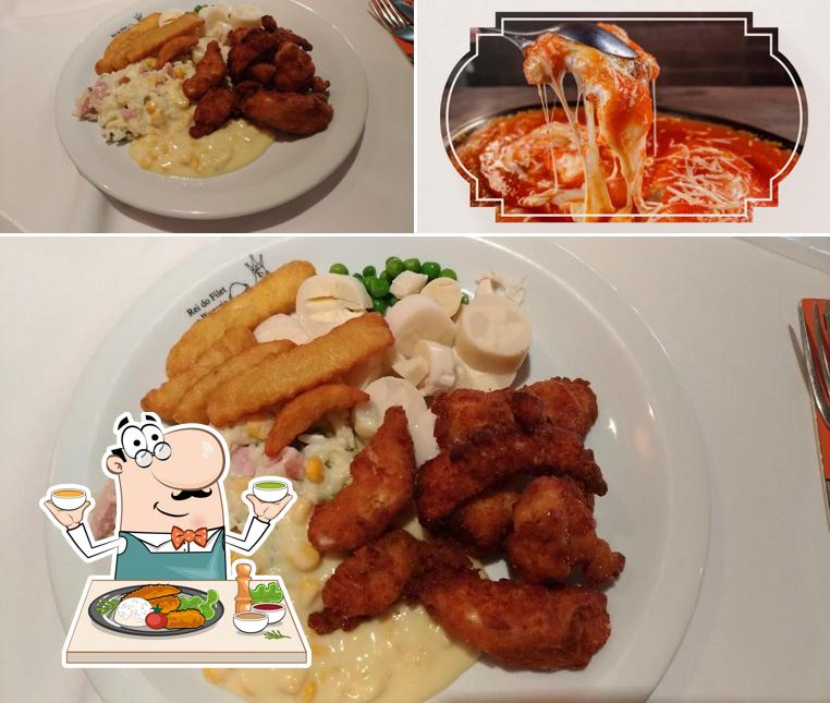 Comida em Rei do Filet Restaurante & Pizzaria 506