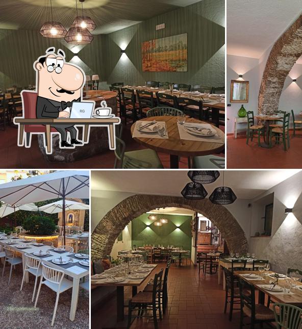 Dai un'occhiata agli interni di Ristorante Pizzeria Antica Abazia