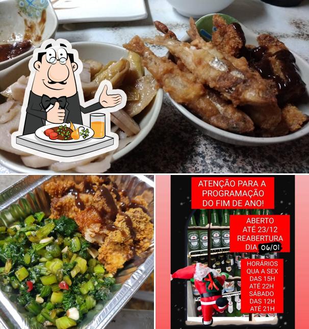 Comida em Bar Kintaro