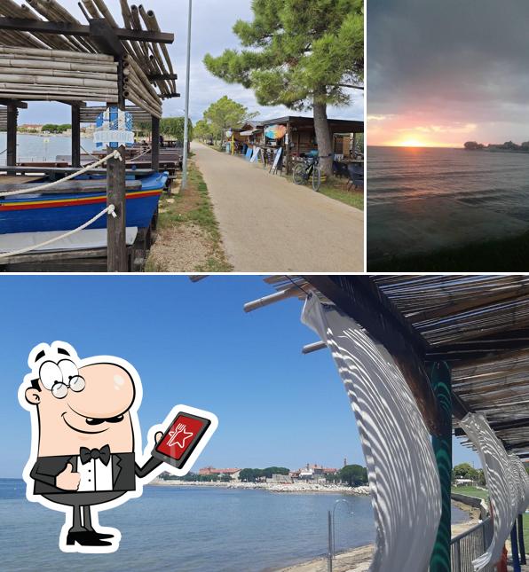 Gli esterni di Beach Bar "Barakuda"