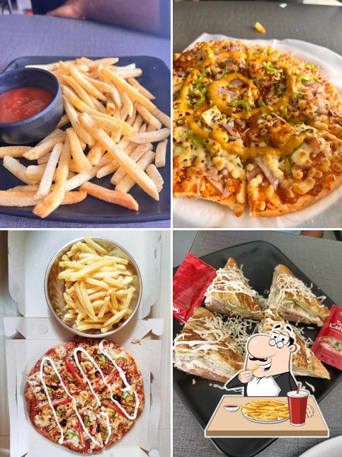 French fries at GOODLUCK DINNING