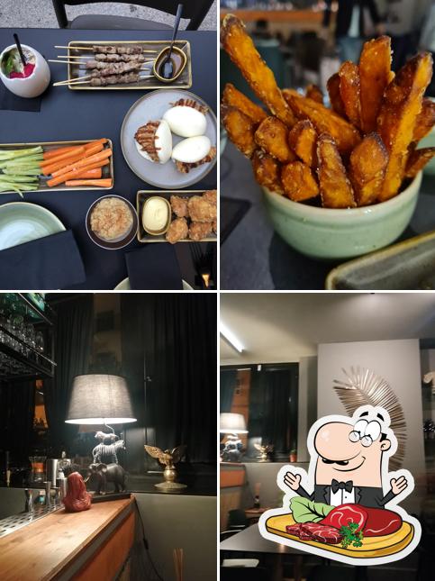 Ordina i piatti di carne a The Jungle Sushi & Tapas Bar