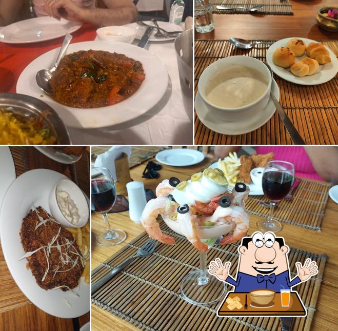 Clam chowder at Choola Multi Cuisine Restaurant