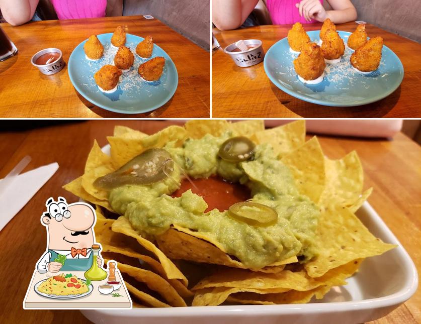 Platos en Mobi Hamburgueria