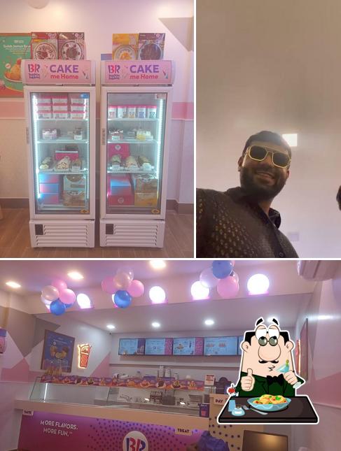 Food at Baskin Robbins , ram raghu plaza, bhagirathi devi marg , khandari