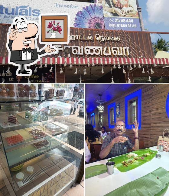 The interior of Nellai Saravana Bhava