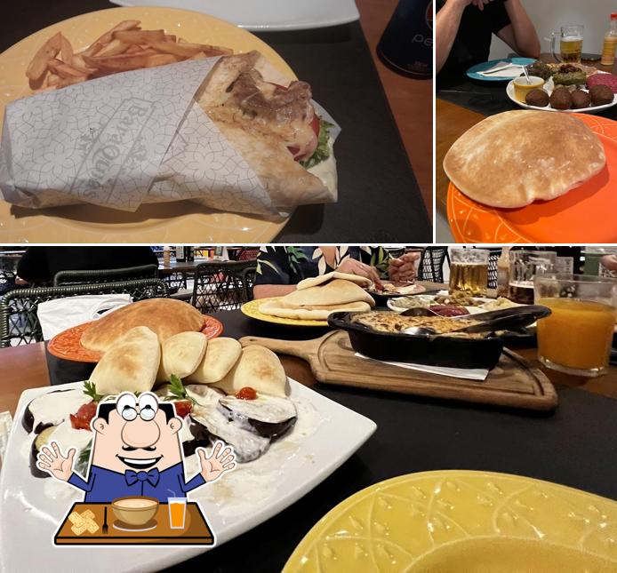 Platos en BaraQuias - Shopping Palladium - Restaurante Árabe