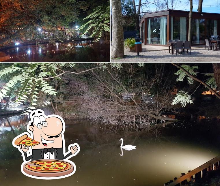 A Chiosco Park, puoi ordinare una bella pizza