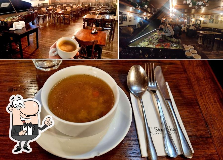 La immagine della interni e bevanda di Skriti kot - restavracija, Ljubljana center