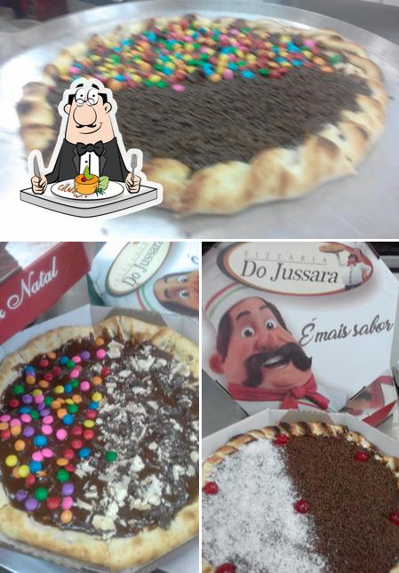 Platos en Bela Massa pizzaria e esfiharia