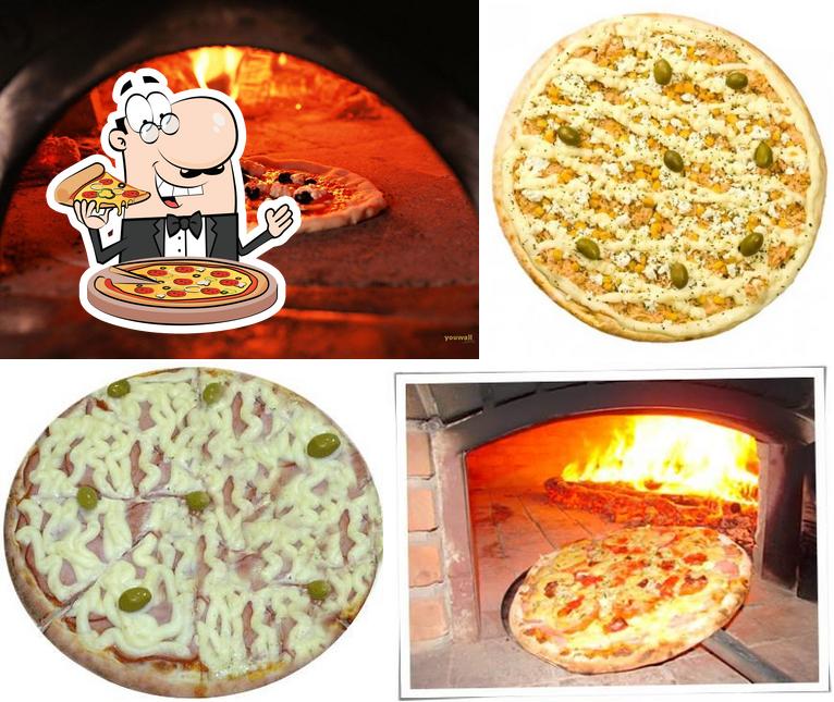 Consiga pizza no Pizzaria A Trivial