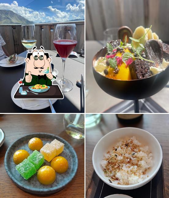 Cibo al The Japanese at Gütsch on 2400 m