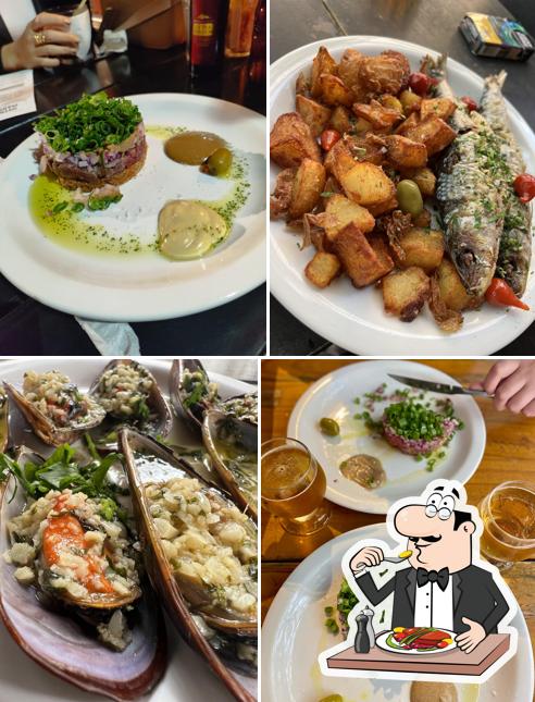 Platos en A Ostra Bêbada