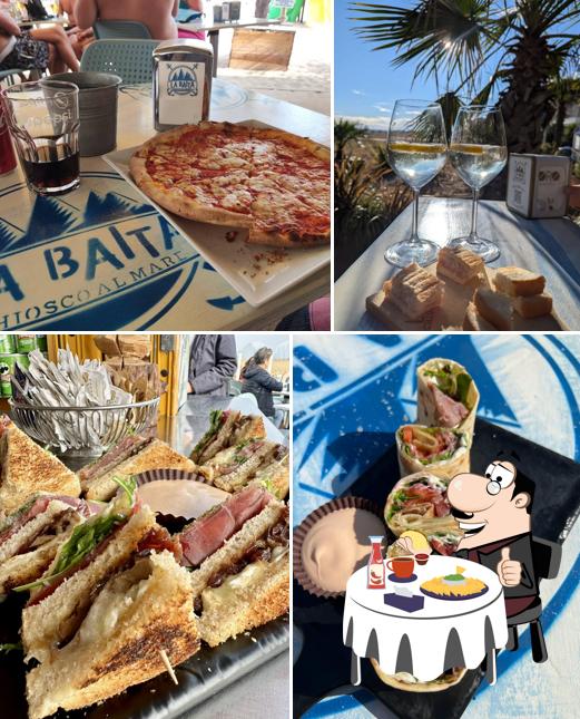 Piatto di formaggi al La Baita - Chiosco al Mare