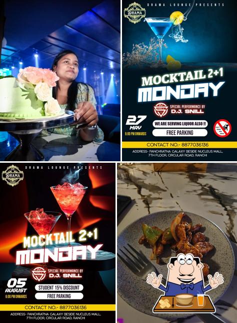 Food at Drama Club & Lounge