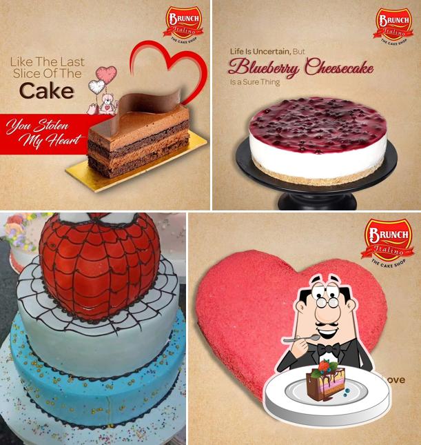 Chocolate cake at Brunch Italino Booty More