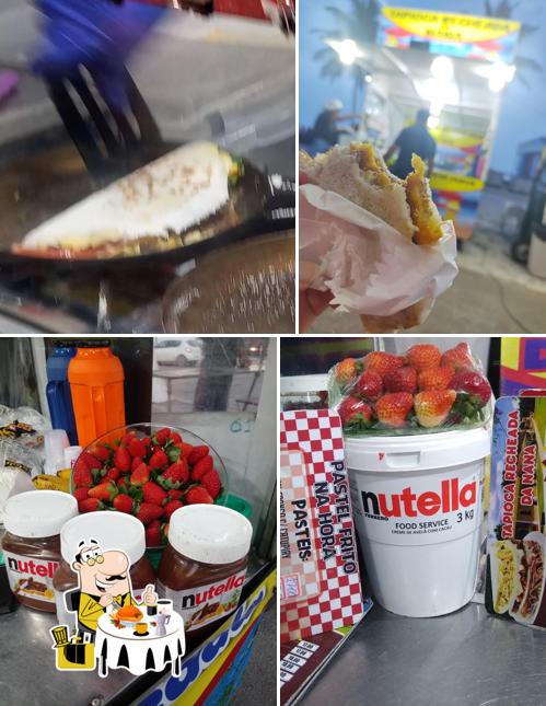 Comida em Beiju e Tapioca Recheada da Nana