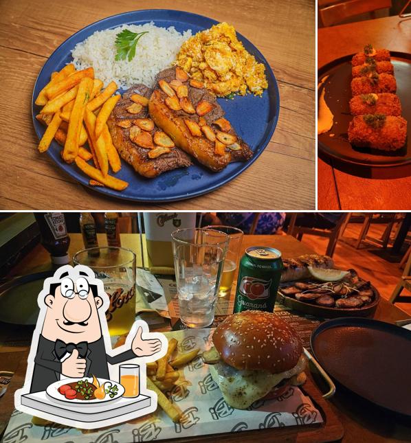 Platos en Bravo Bar e Grelha