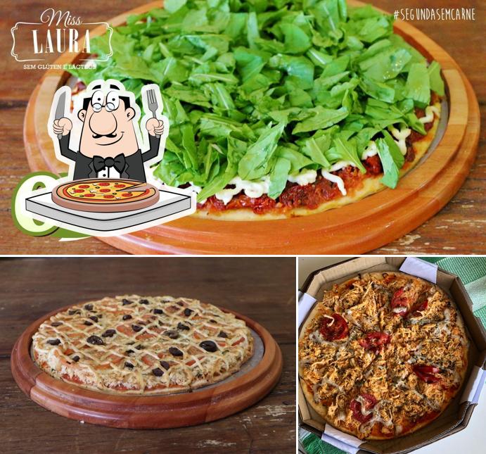 Consiga pizza no Miss Laura - Alimentos Sem Glúten e Sem Leite
