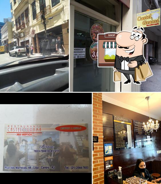 O exterior do Restaurante Castelograma