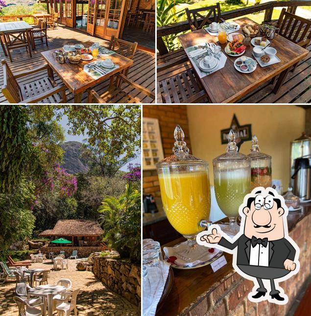 Veja imagens do interior do Pousada das Araras