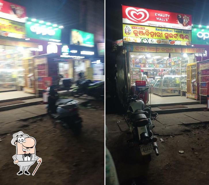 The exterior of Kunjabihari Sweets