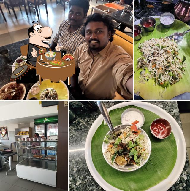 Meals at Shri Sangeethas (Chennai Bypass, Trichy) Veg. Restaurant Sweets Savouries