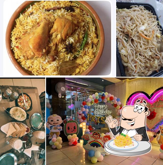 Spaghetti carbonara at Tree House Restaurant And Cafe