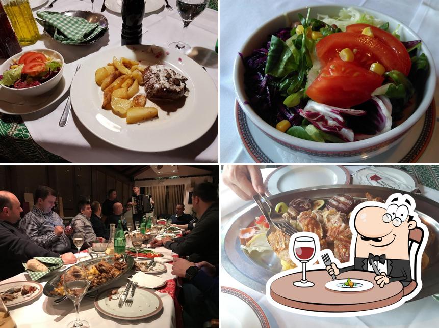 Platti al Restaurant Zelen Dvor