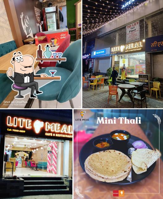 The interior of Lite Meal Cafe & Restaurant