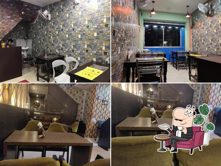 Take a seat at one of the tables at BIRYANI 360