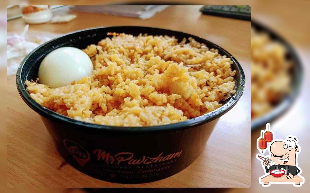 Food at Pavizham Restaurant