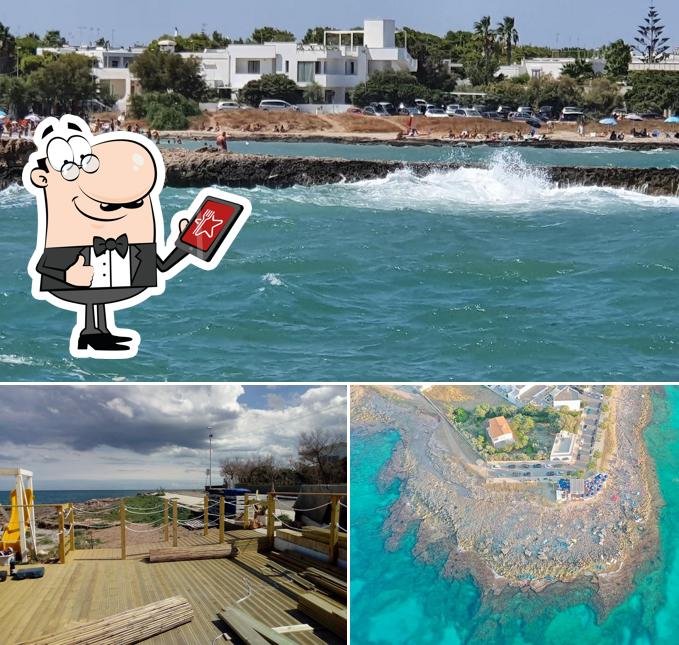 Goditi la vista dall'area esterna di Cliff