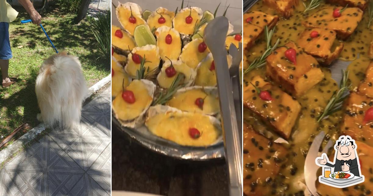 Comida em Restaurante Casa Mendonça