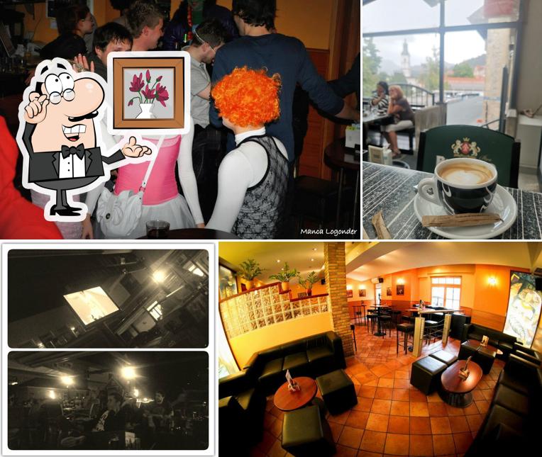 Dai un'occhiata agli interni di Acro Caffe