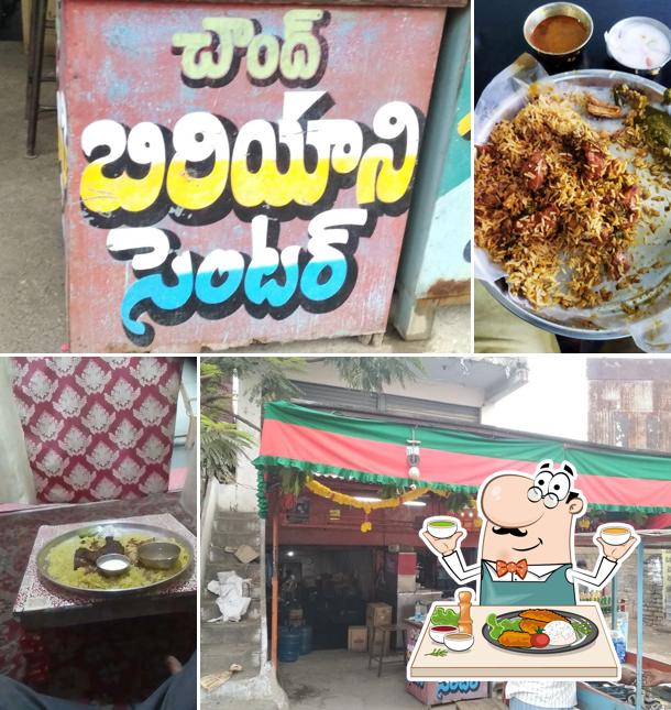 Food at Chand biryani center