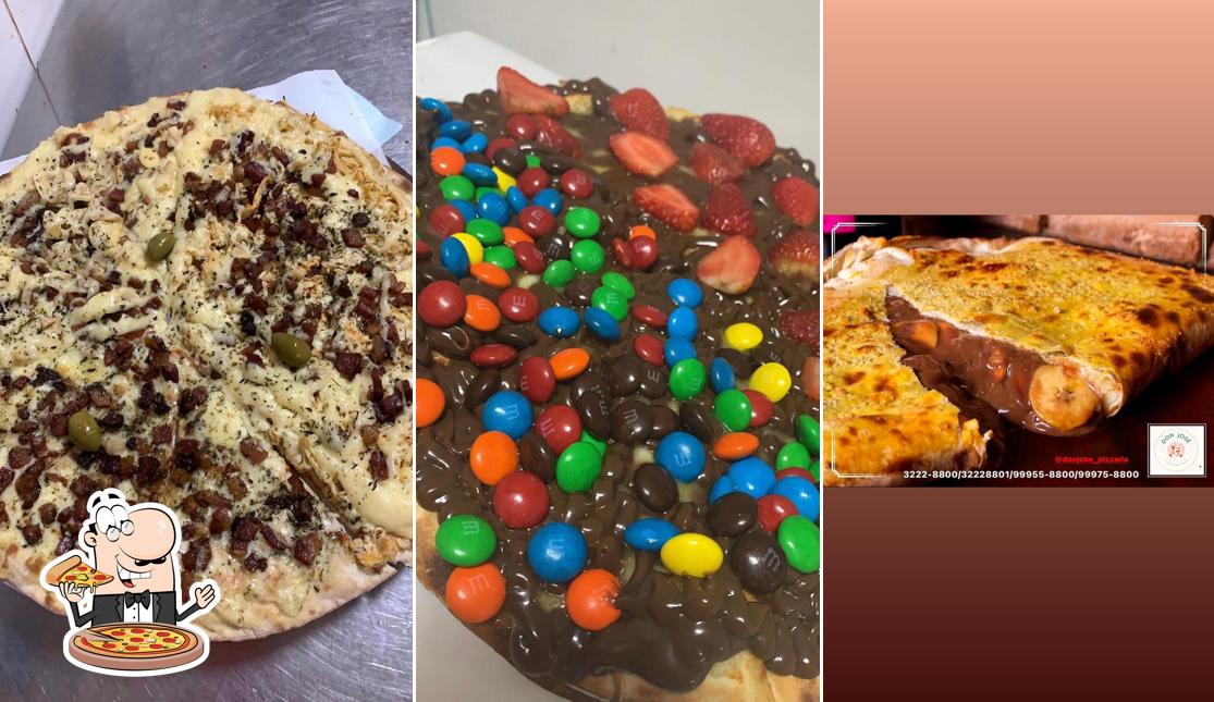 Peça pizza no Don José