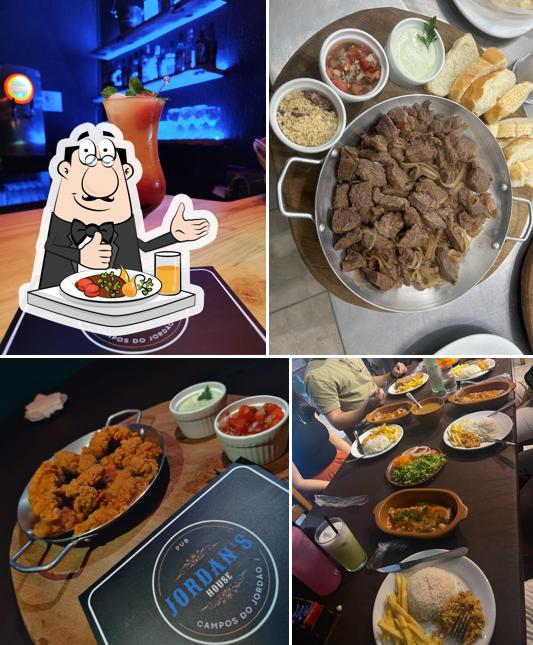 Comida em Jordans House Bar