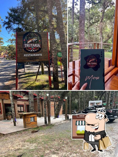 O exterior do Restaurante Trutaria do Bosque