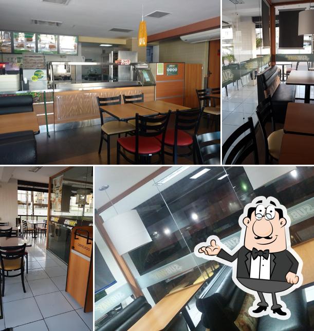 Veja imagens do interior do Subway