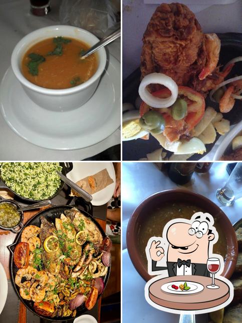 Platos en Restaurante Tropicana